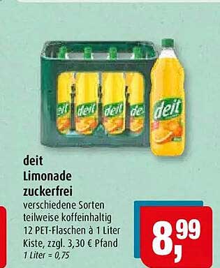 deit Limonade zuckerfrei
