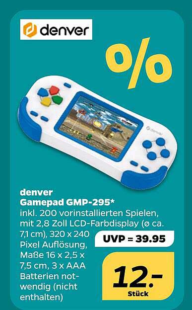 denver Gamepad GMP-295*