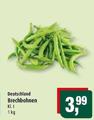 Deutschland Brechbohnen Kl. I 1 kg