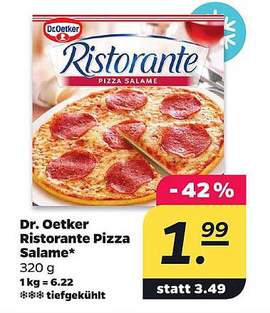 Dr. Oetker Ristorante Pizza Salame*