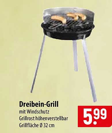 Dreibein-Grill