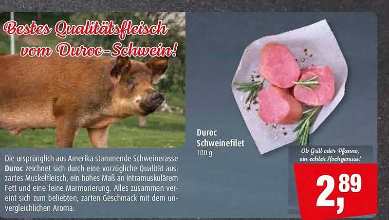 Duroc Schweinefilet 100 g