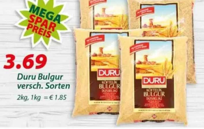 Duru Bulgur versch. Sorten