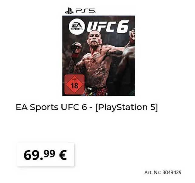 EA Sports UFC 6 - [PlayStation 5]