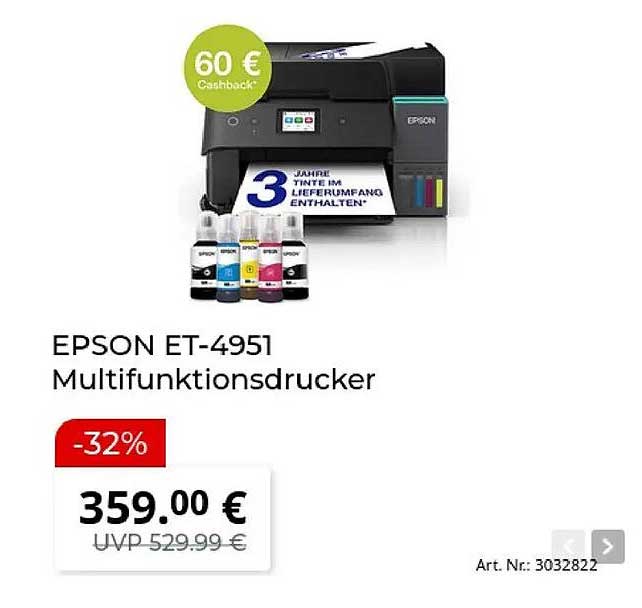 EPSON ET-4951 Multifunktionsdrucker