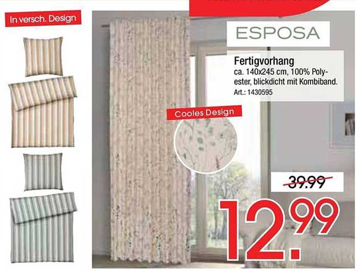 ESPOSA Fertigvorhang