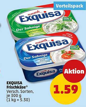 EXQUISA Frischkäse*