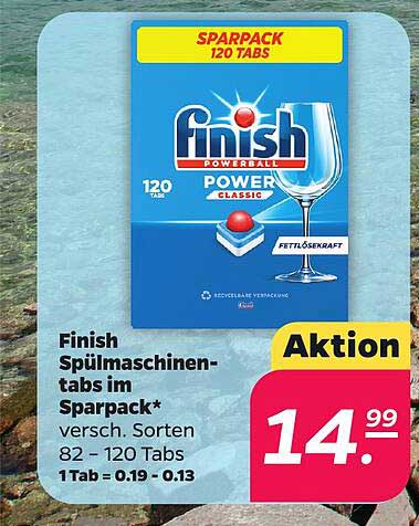 Finish Spülmaschinen-tabs im Sparpack* versch. Sorten 82 - 120 Tabs