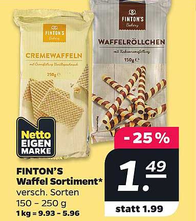 FINTON'S Waffel Sortiment*
