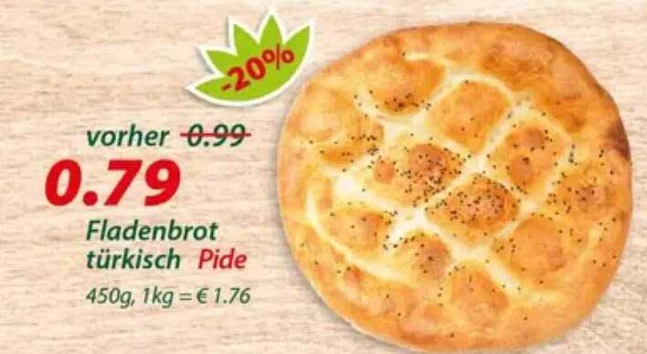 Fladenbrot türkisch Pide