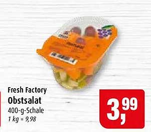 Fresh Factory Obstsalat 400-g-Schale