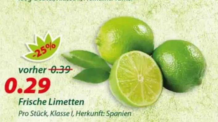 Frische Limetten