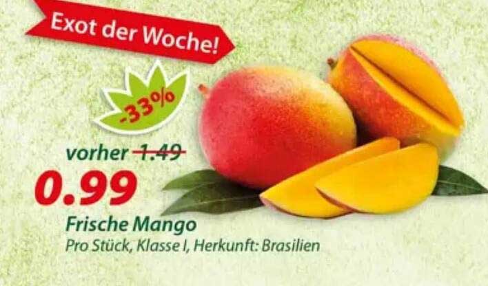Frische Mango
