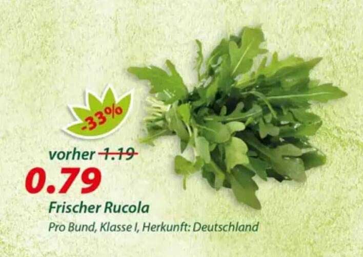 Frischer Rucola