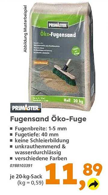 Fugensand Öko-Fuge