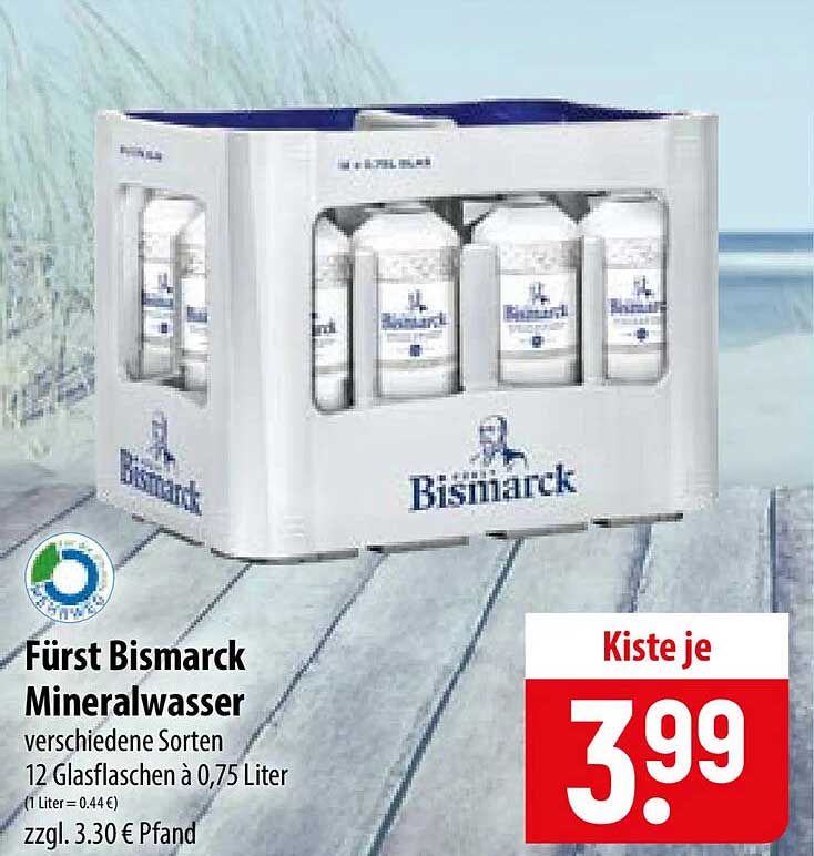 Fürst Bismarck Mineralwasser