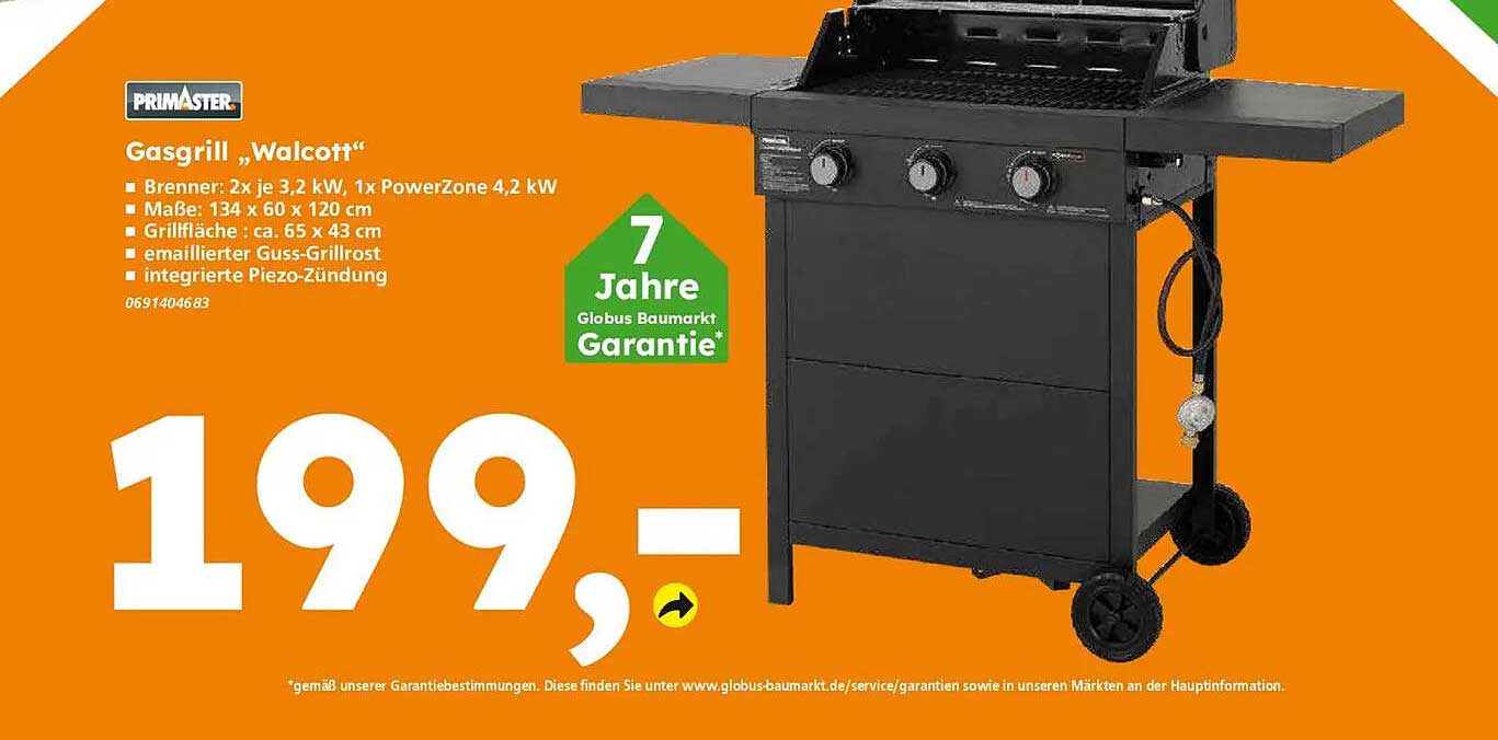 Gasgrill „Walcott“