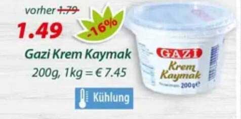 Gazi Krem Kaymak