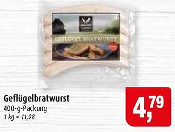 Geflügelbratwurst