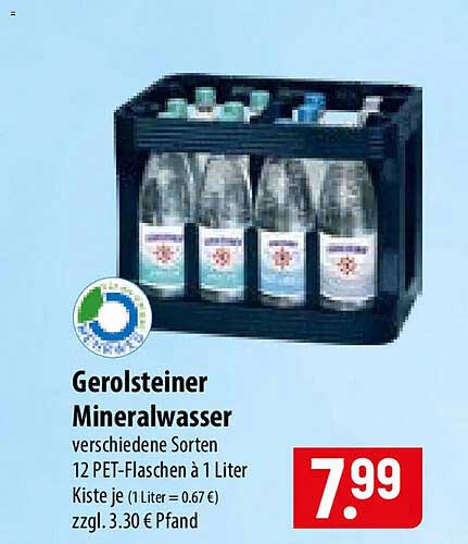 Gerolsteiner Mineralwasser