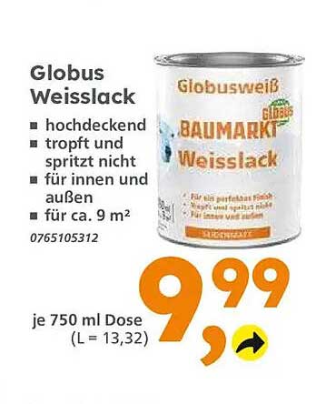 Globus Weisslack