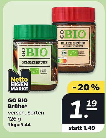 GO BIO Brühe*