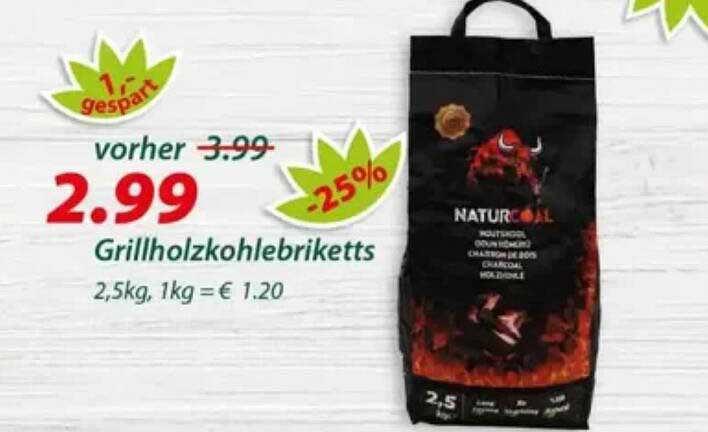 Grillholzkohlebriketts