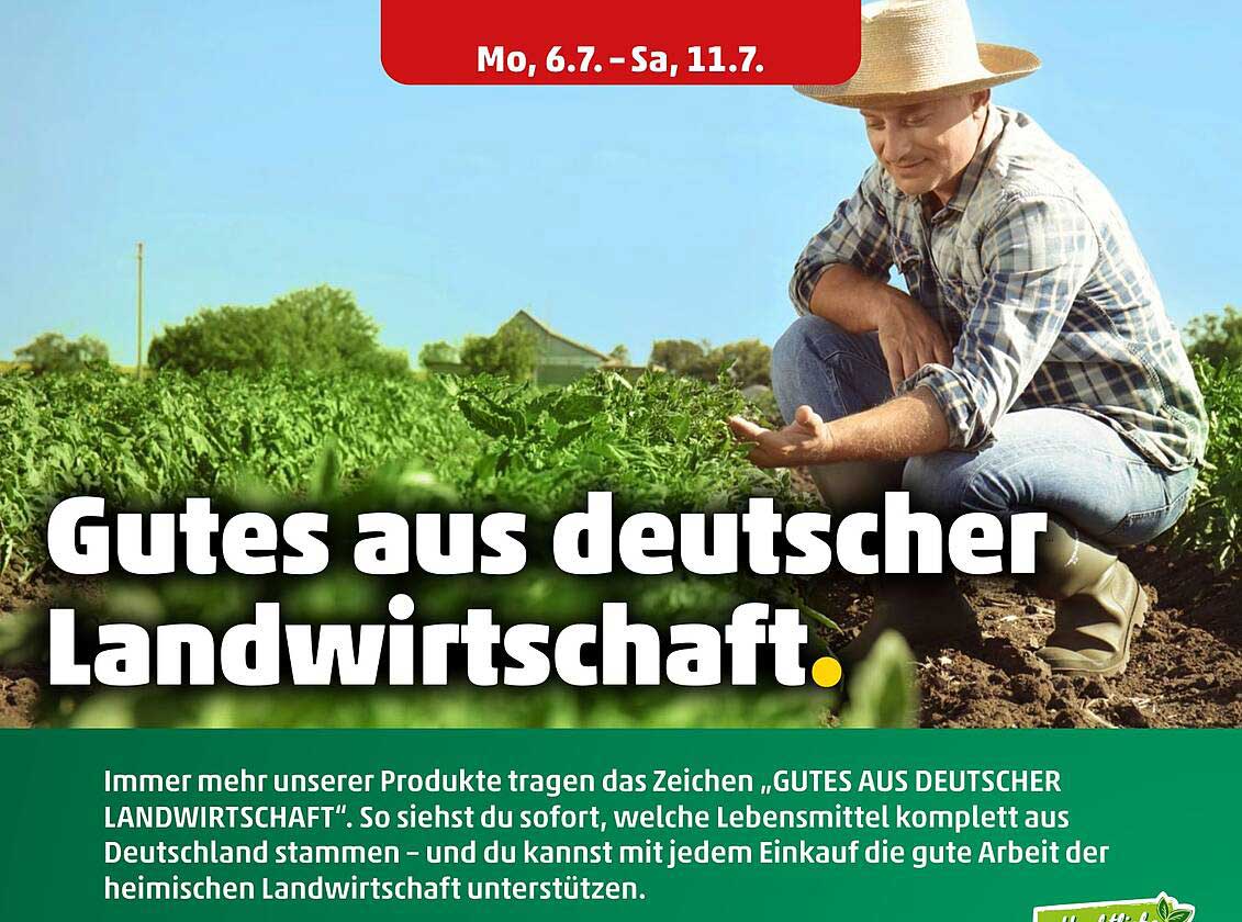 Gutes aus deutscher Landwirtschaft.