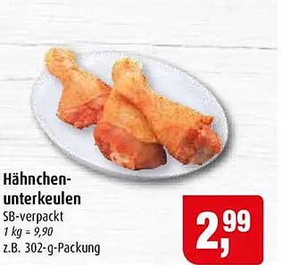 Hähnchen-unterkeulen
