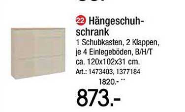 Hängeschuhschrank