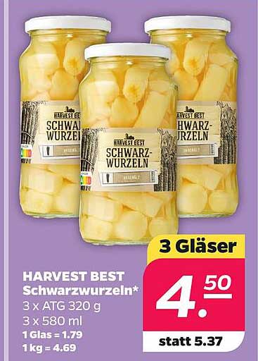 HARVEST BEST Schwarzwurzeln*