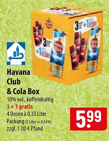 Havana Club & Cola Box
