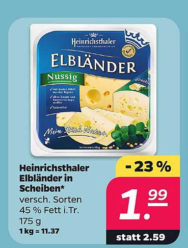 Heinrichsthaler Elbländer in Scheiben*