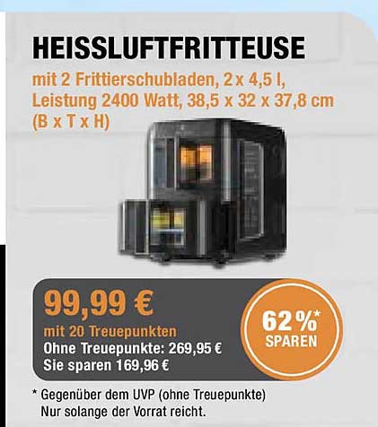 HEISSLUFTFRITTEUSE