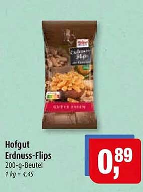 Hofgut Erdnuss-Flips