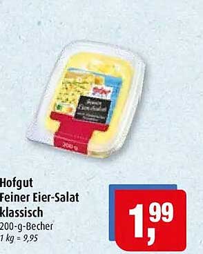 Hofgut Feiner Eier-Salat klassisch 200-g-Becher