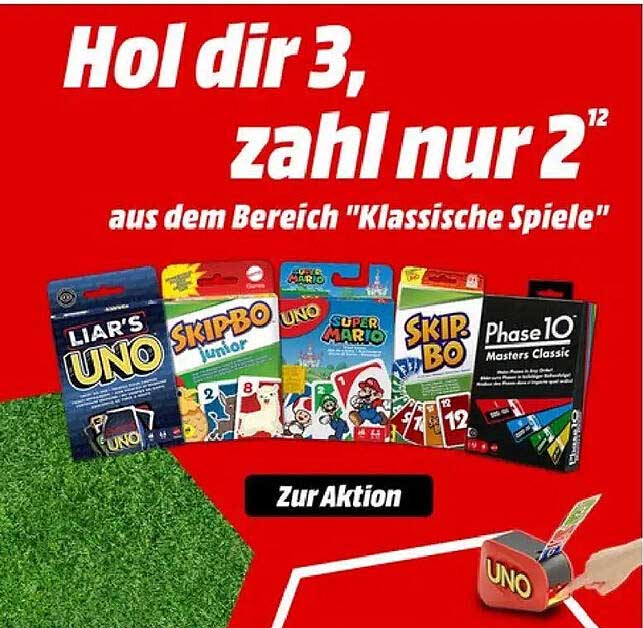 Hol dir 3, zahl nur 2 aus dem Bereich "Klassische Spiele"