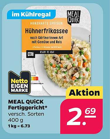 Hühnerfrikassee nach Gärtnerinnen Art mit Gemüse und Reis