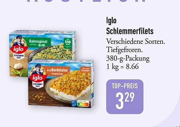 Iglo Schlemmerfilets