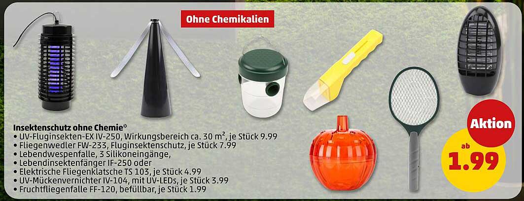 Insektenschutz ohne Chemie*