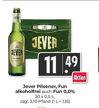 Jever Pilsener, Fun alkoholfrei auch Fun 0,0%