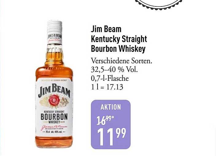 Jim Beam Kentucky Straight Bourbon Whiskey