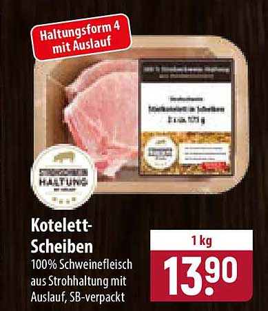 Kotelett Scheiben