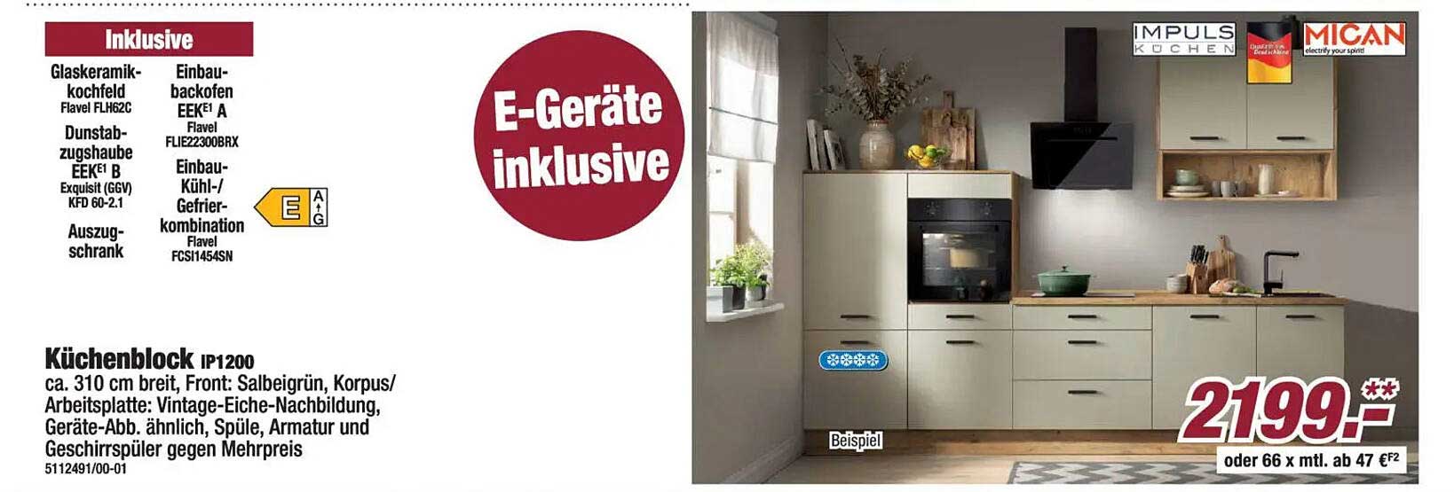 Küchenblock IP1200