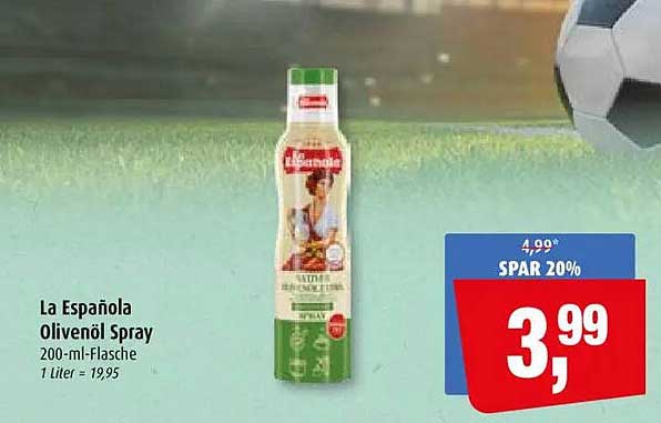 La Española Olivenöl Spray 200-ml-Flasche