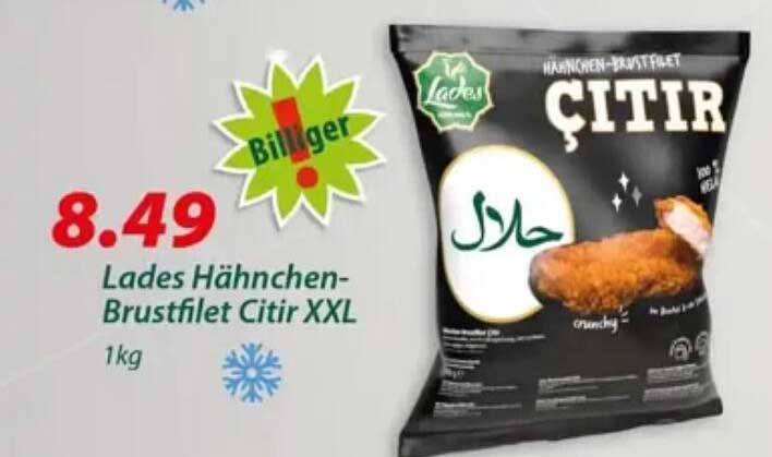 Lades Hähnchen-Brustfilet Citir XXL