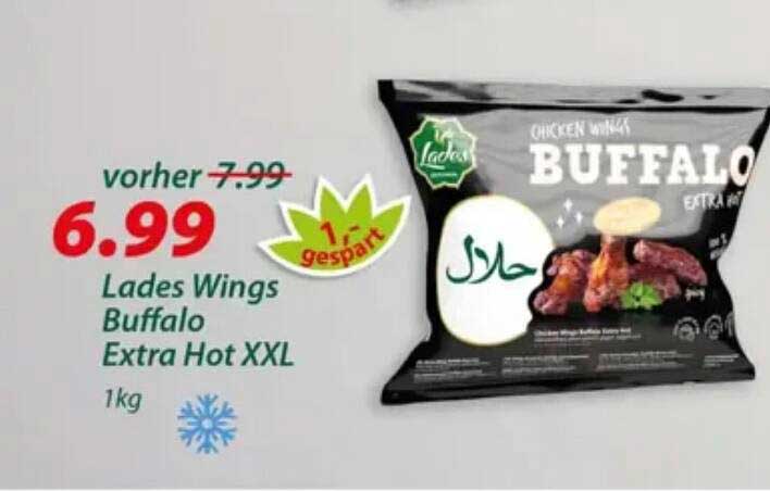 Lades Wings Buffalo Extra Hot XXL