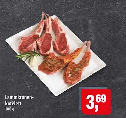 Lammkronen-kotelett 100 g