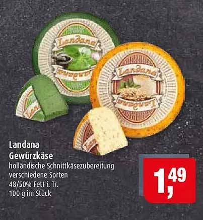Landana Gewürzkäse