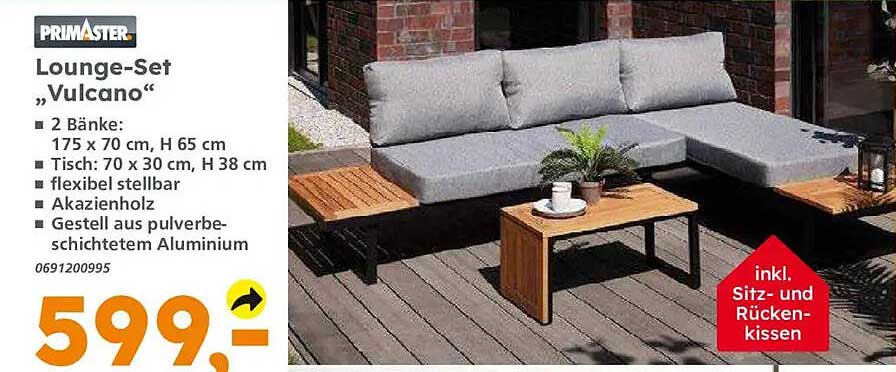 Lounge-Set „Vulcano“